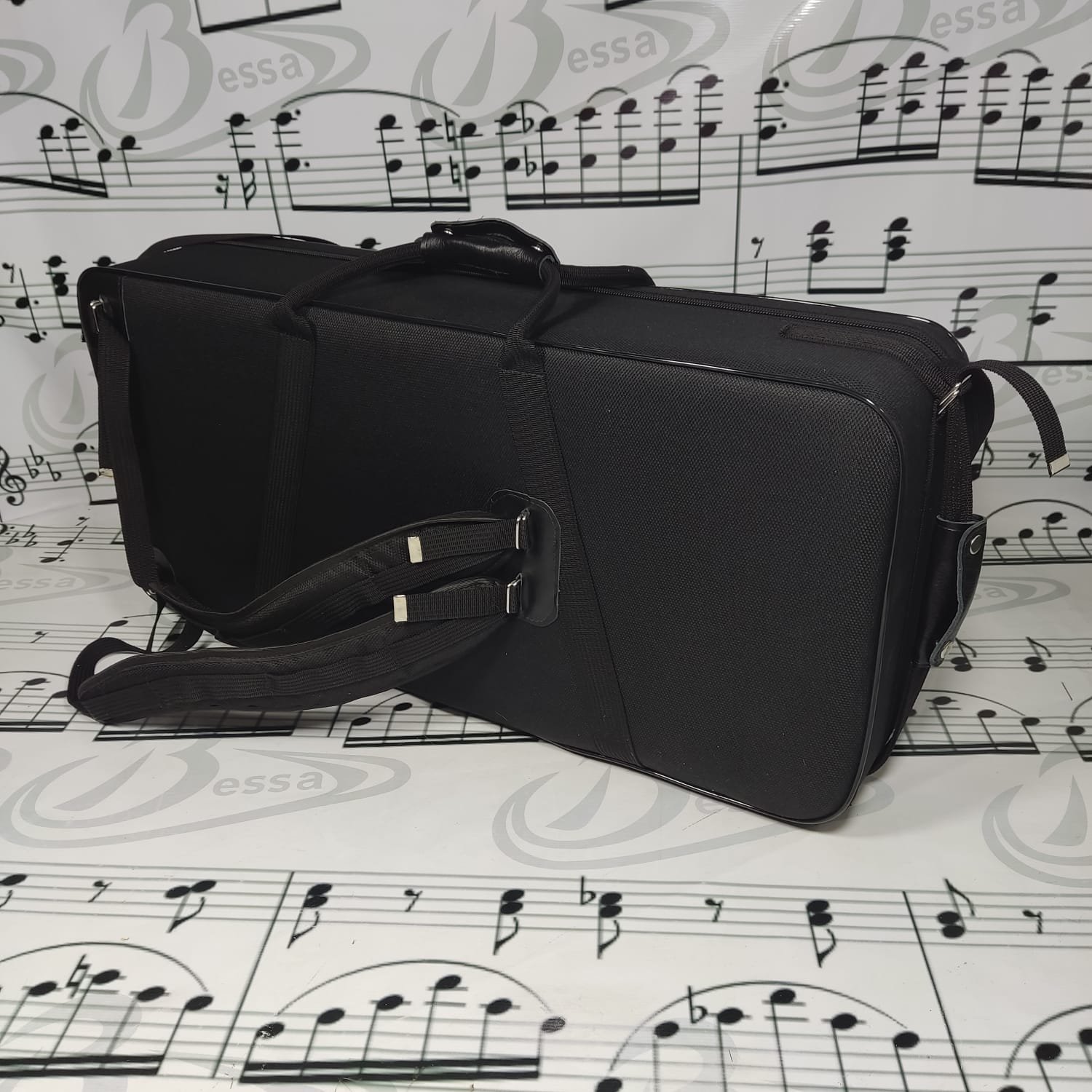 Case para sax alto e tenor Nylon preto - Imagem 3