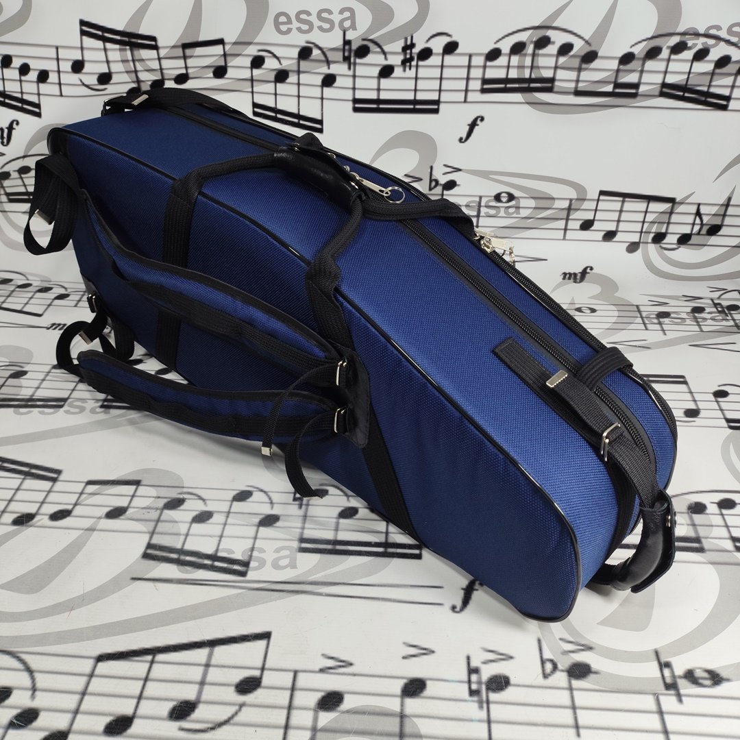 Case para Sax Tenor Nylon Azul - Imagem 8