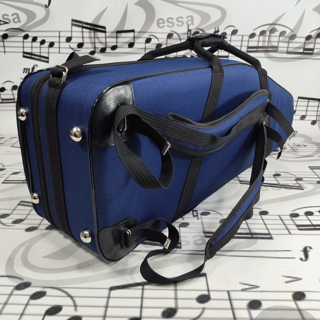 Case para Sax Tenor Nylon Azul - Imagem 9