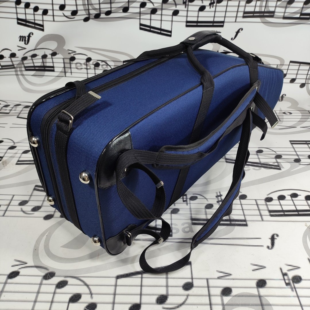 Case para Sax Tenor Nylon Azul - Imagem 10