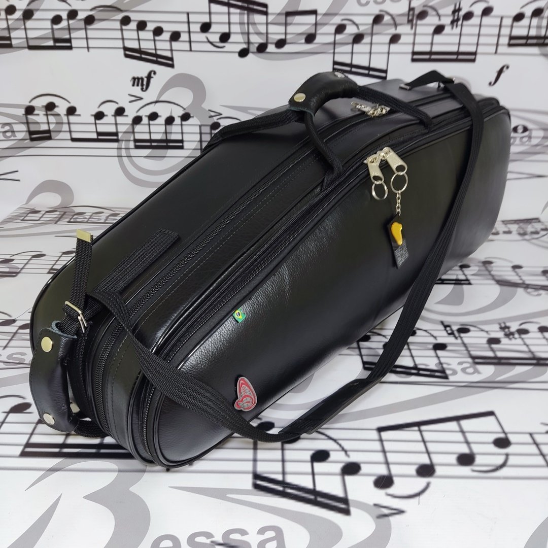 Case Para Sax Tenor couro Preto
