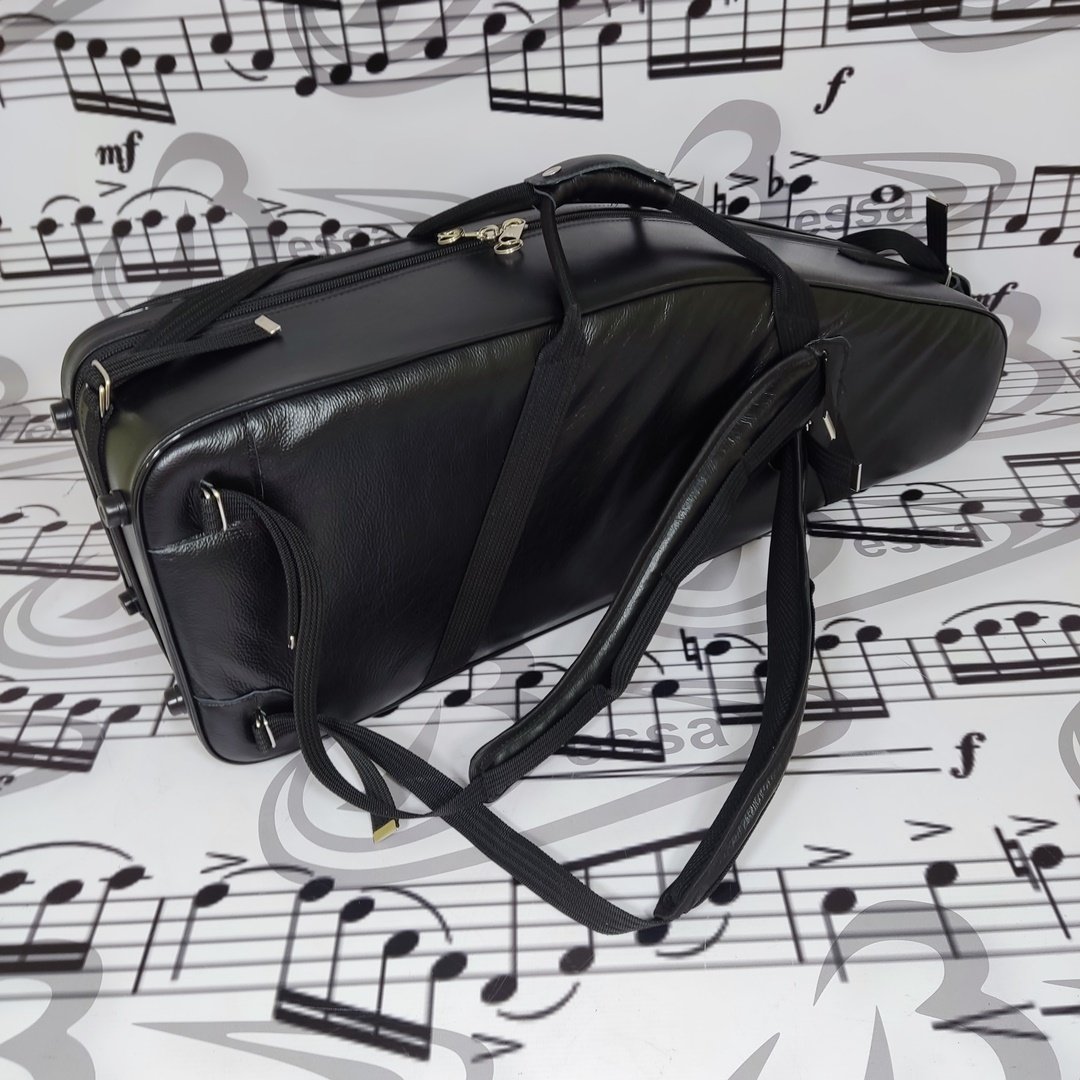 Case Para Sax Tenor couro Preto - Imagem 5
