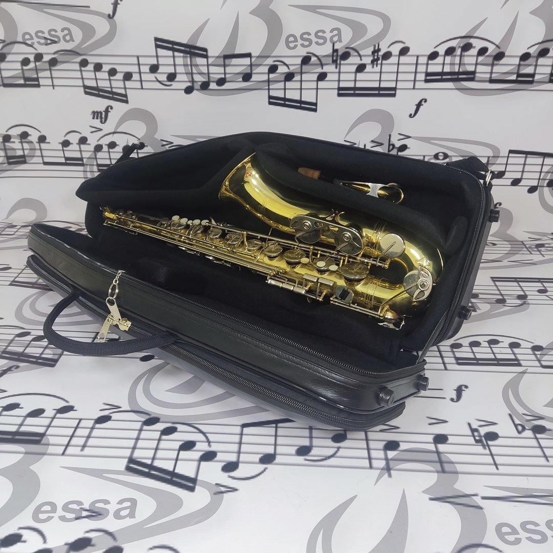Case Para Sax Tenor couro Preto - Imagem 7