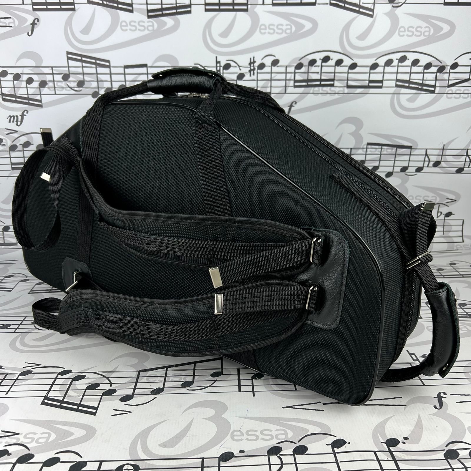 Case Para Sax Alto e Soprano Nylon Preto - Imagem 6