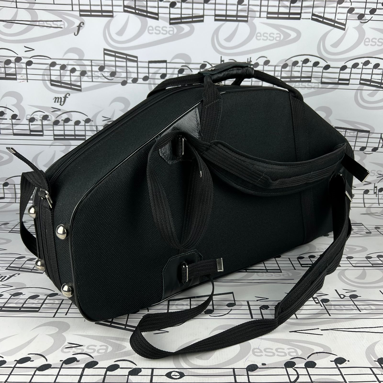 Case Para Sax Alto e Soprano Nylon Preto - Imagem 9