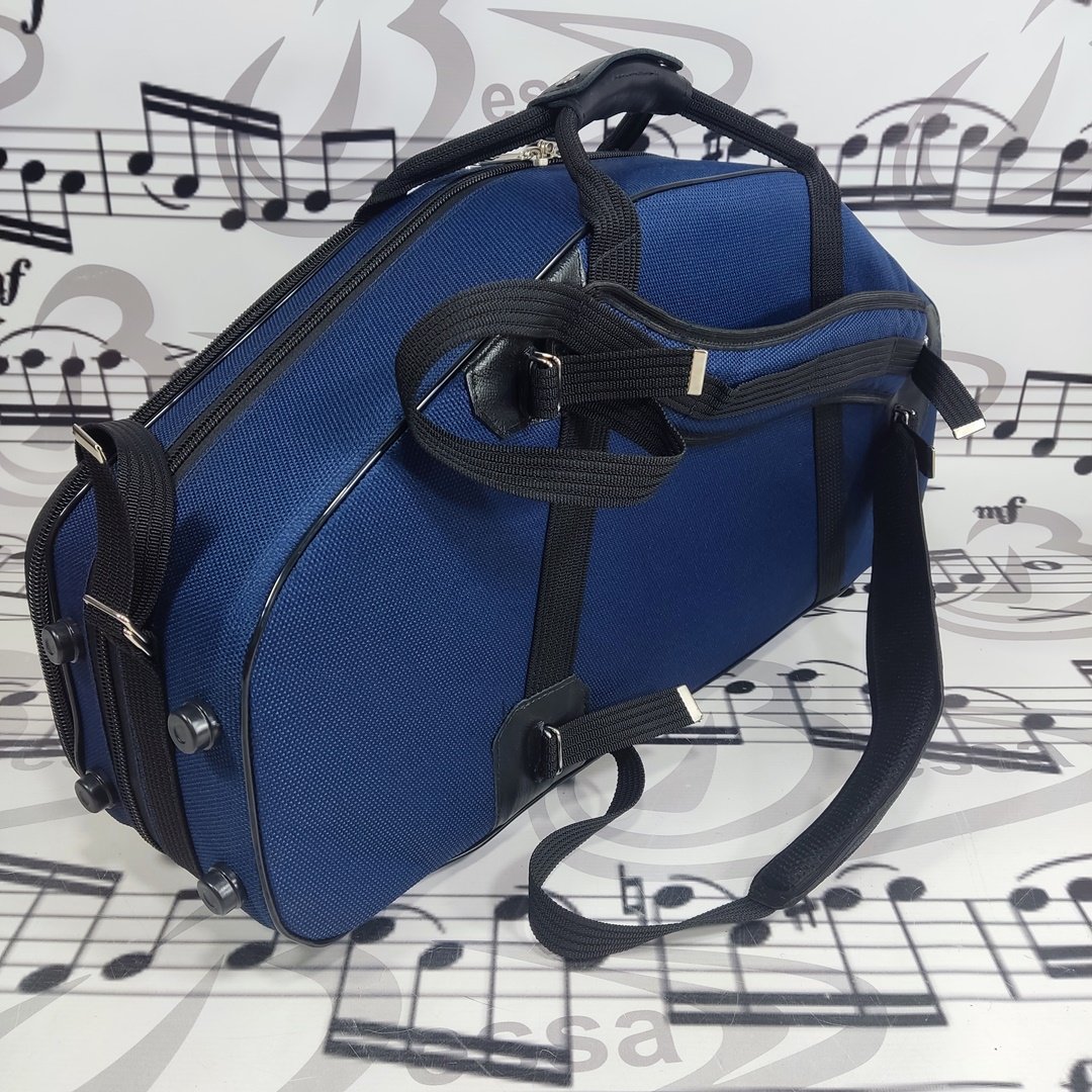 Case Para Sax Alto e Soprano Nylon Azul - Imagem 6