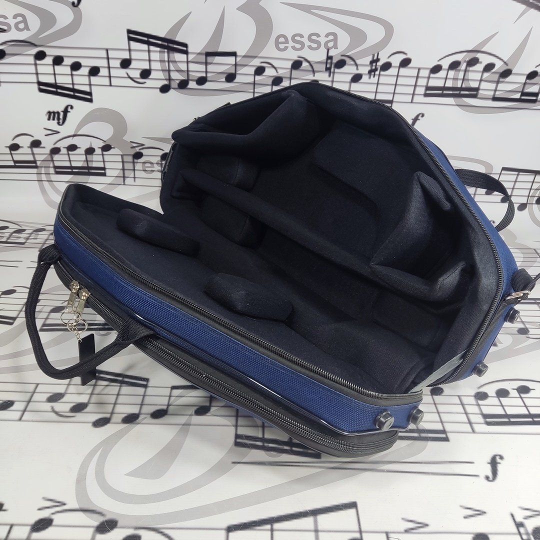 Case Para Sax Alto e Soprano Nylon Azul - Imagem 8