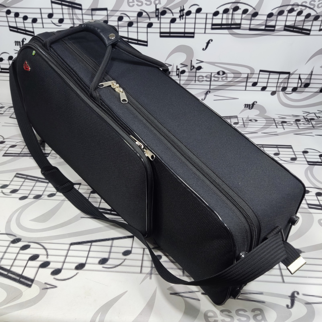 Case para Sax Barítono Nylon preto - Imagem 2
