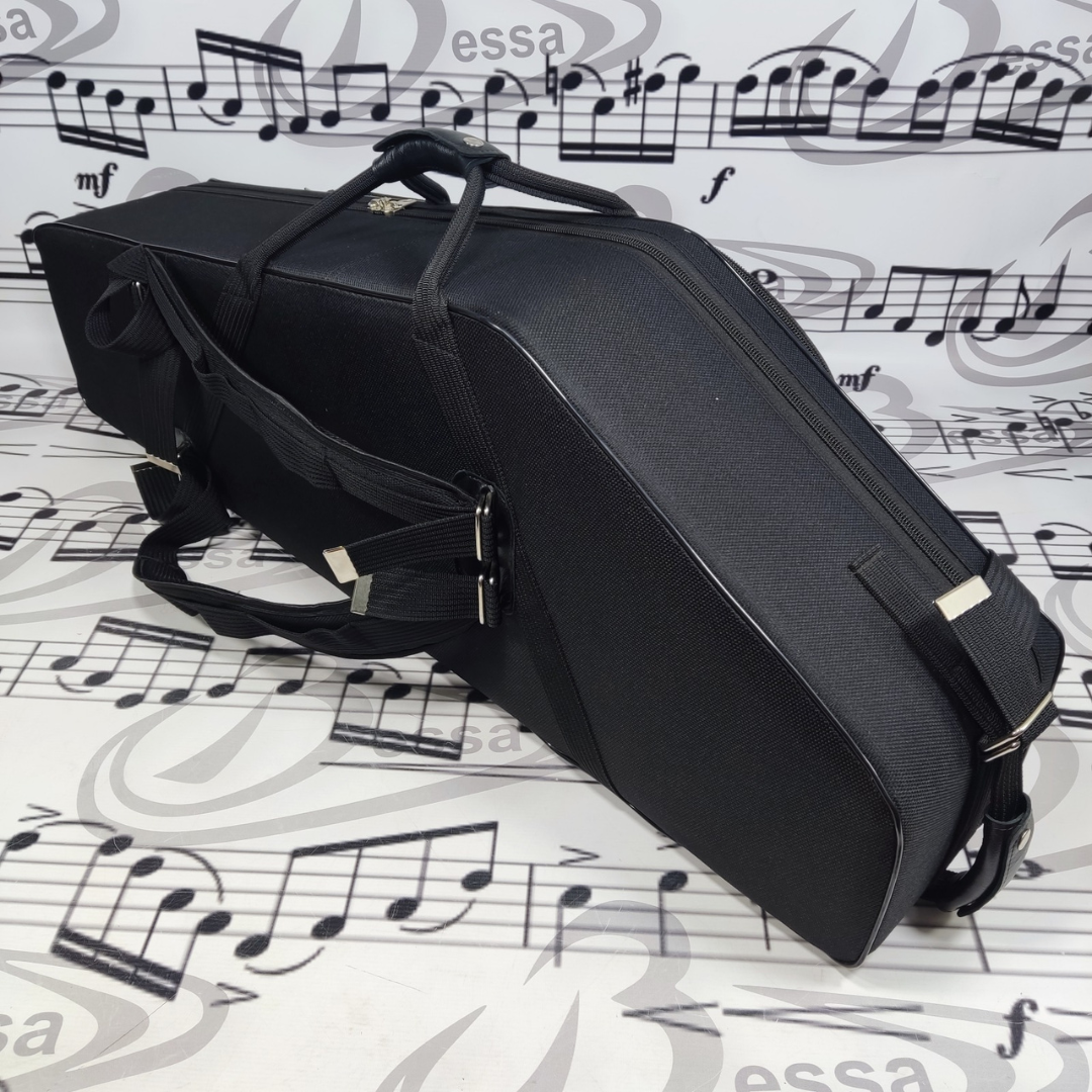 Case para Sax Barítono Nylon preto - Imagem 3