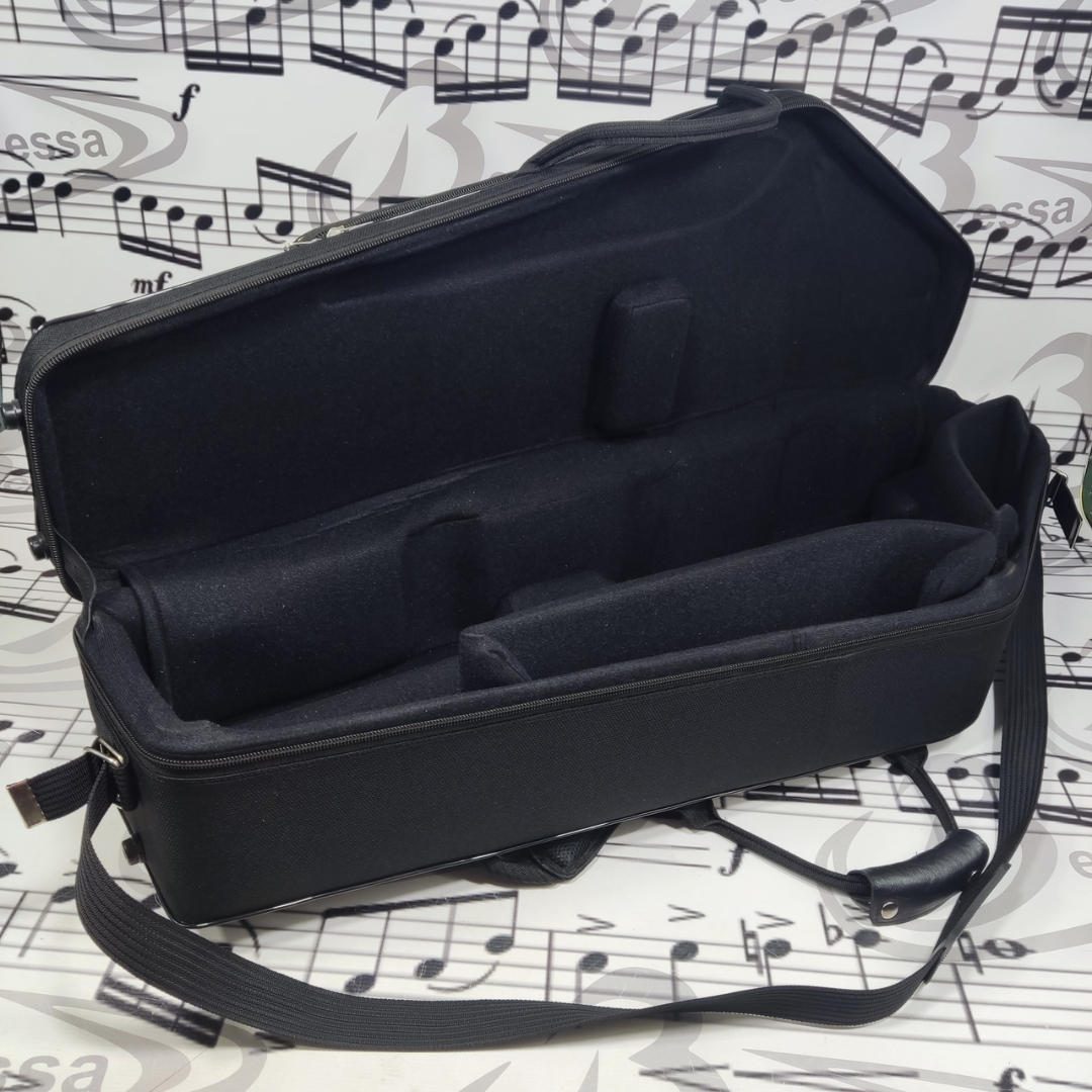 Case para Sax Barítono Nylon preto - Imagem 5