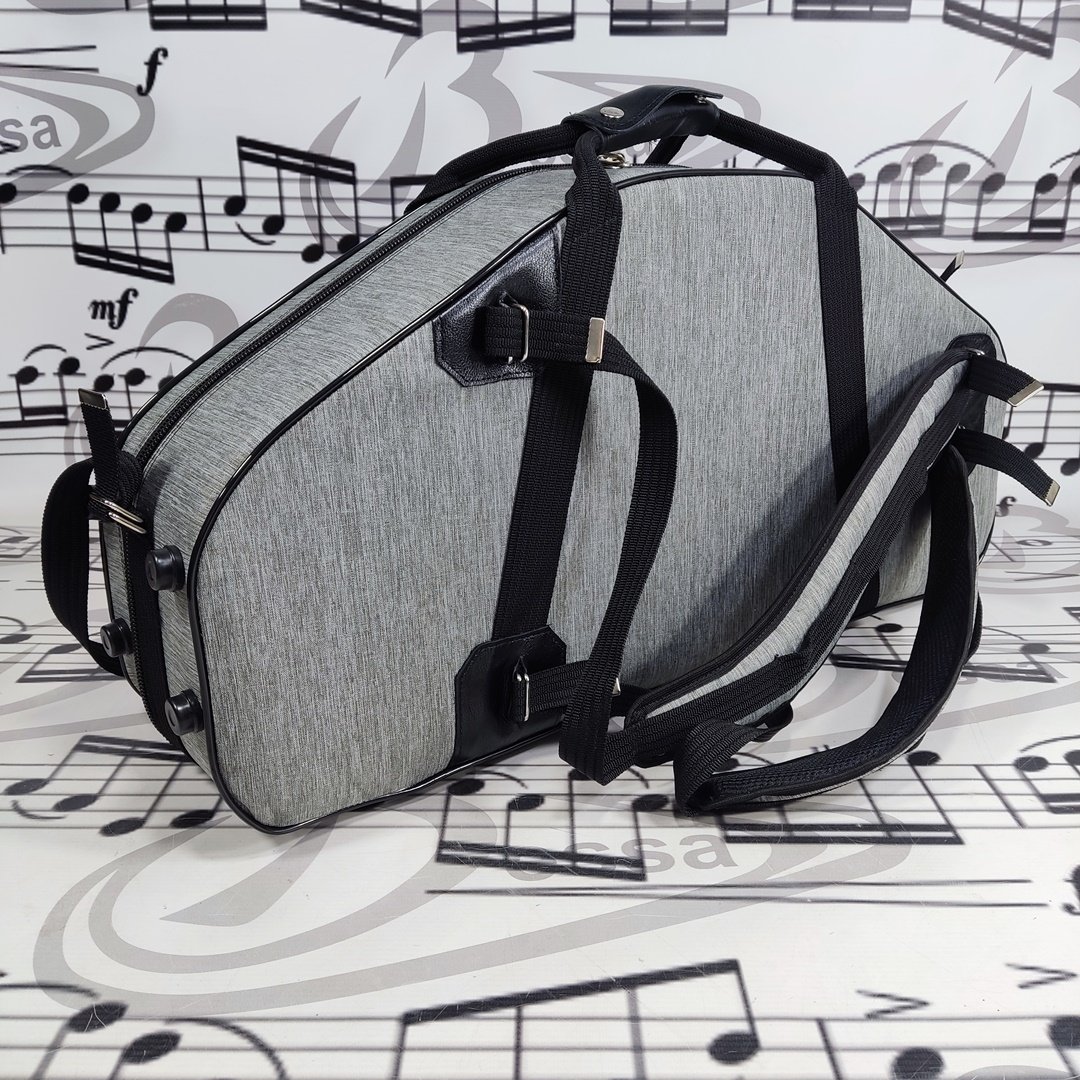 Case para sax alto e soprano Nylon cinza - Imagem 4
