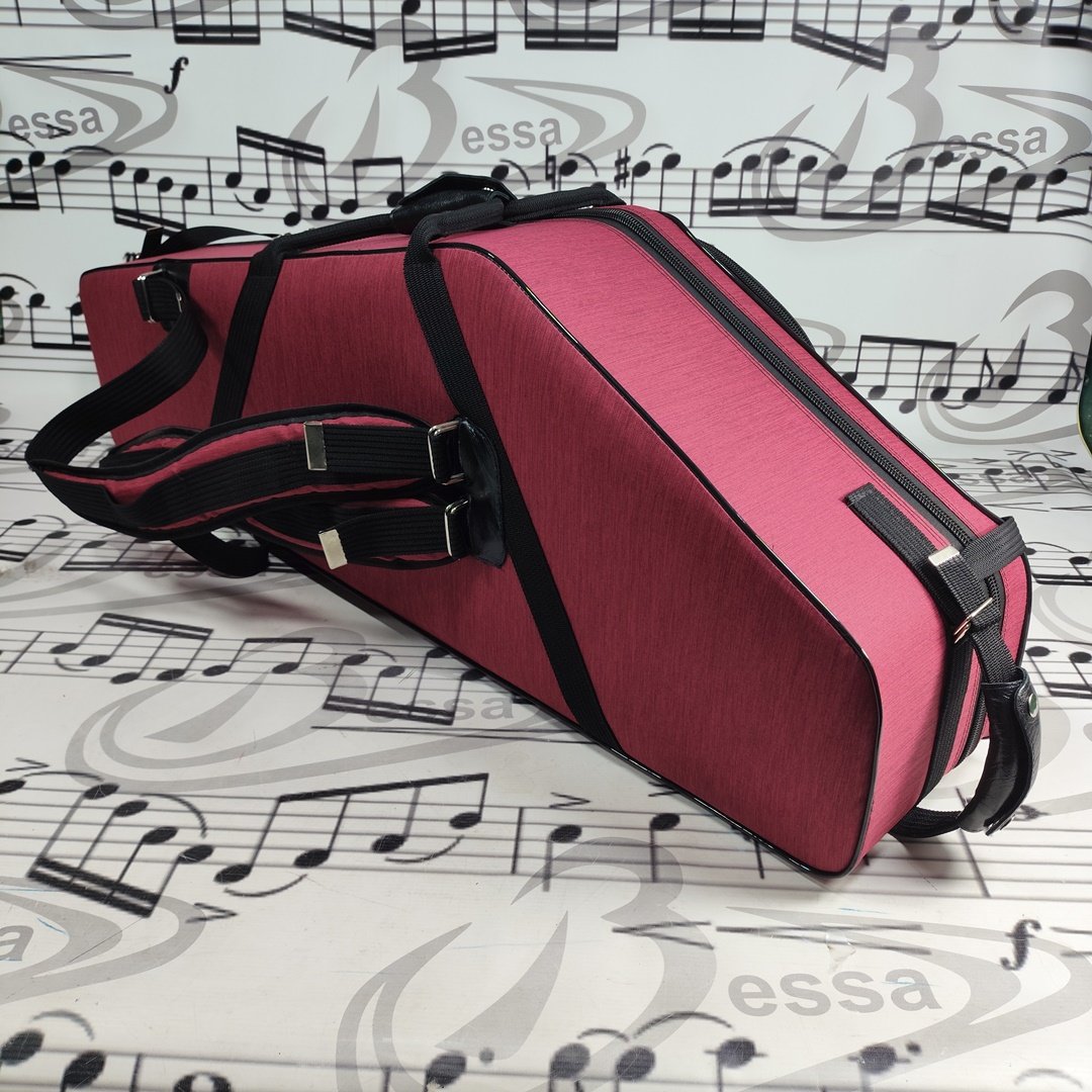 Case para Sax Barítono Nylon vermelho - Imagem 2