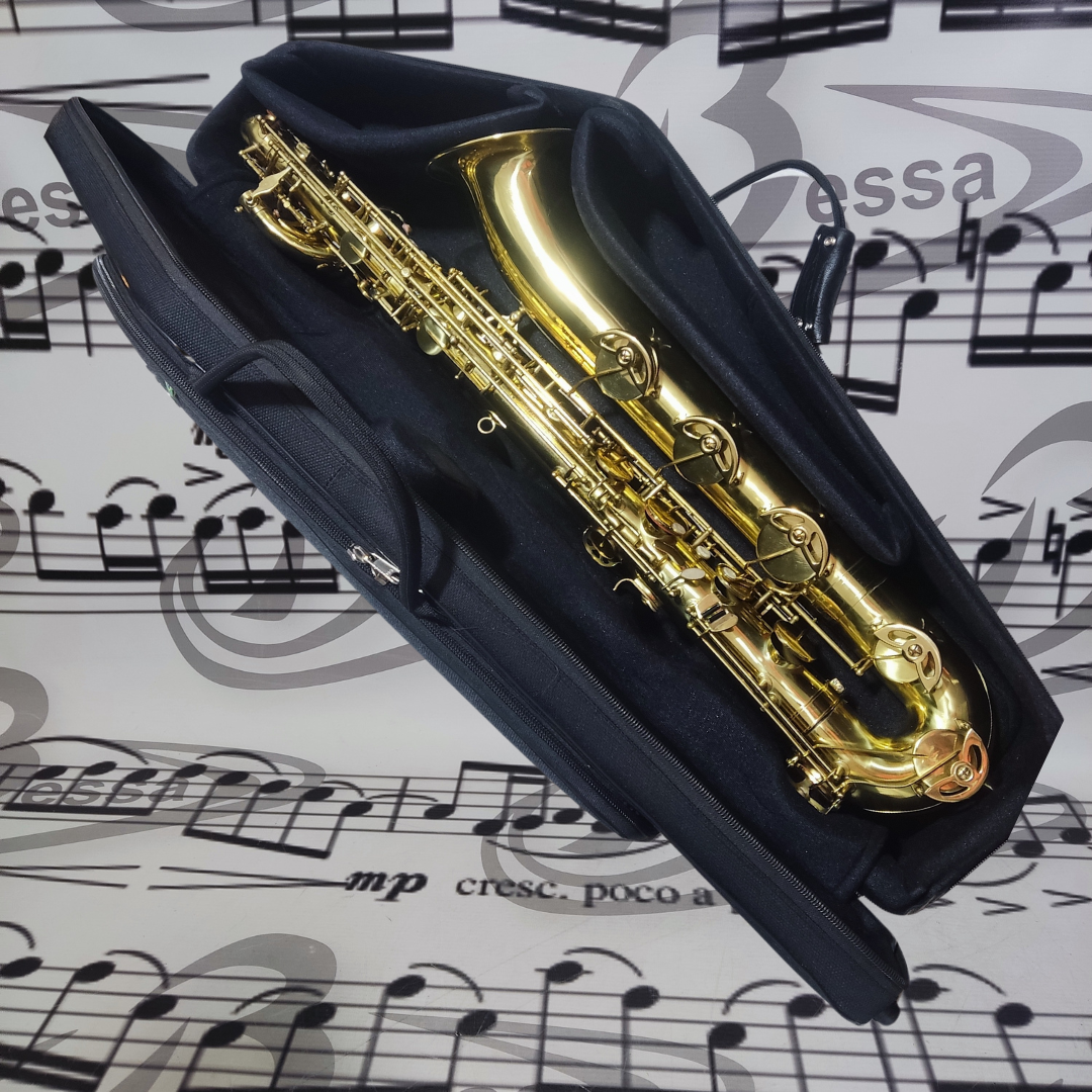 Case para Sax Barítono Nylon vermelho - Imagem 4