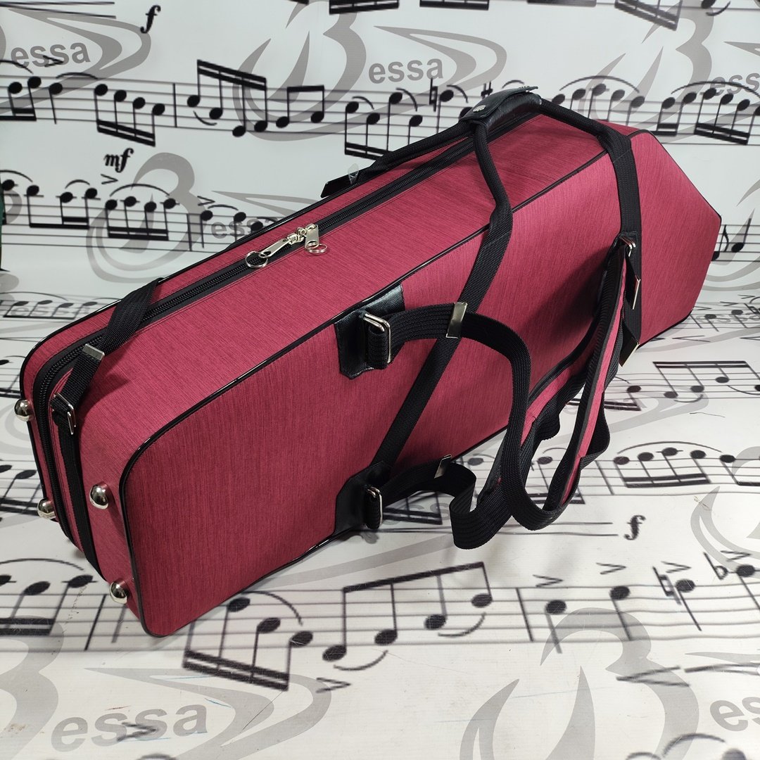 Case para Sax Barítono Nylon vermelho - Imagem 6