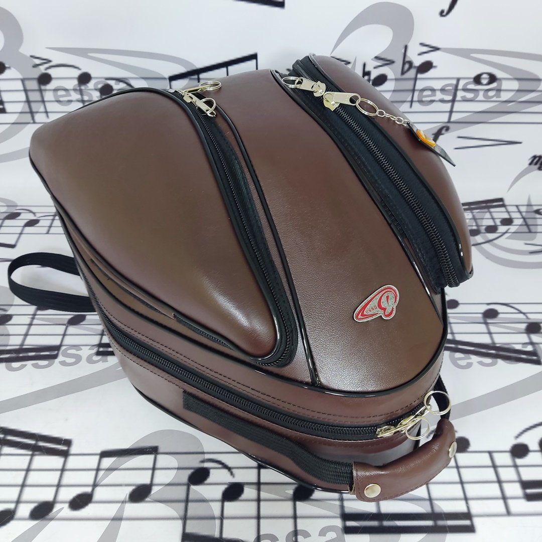 Case para Trompa Couro Marrom - Imagem 2