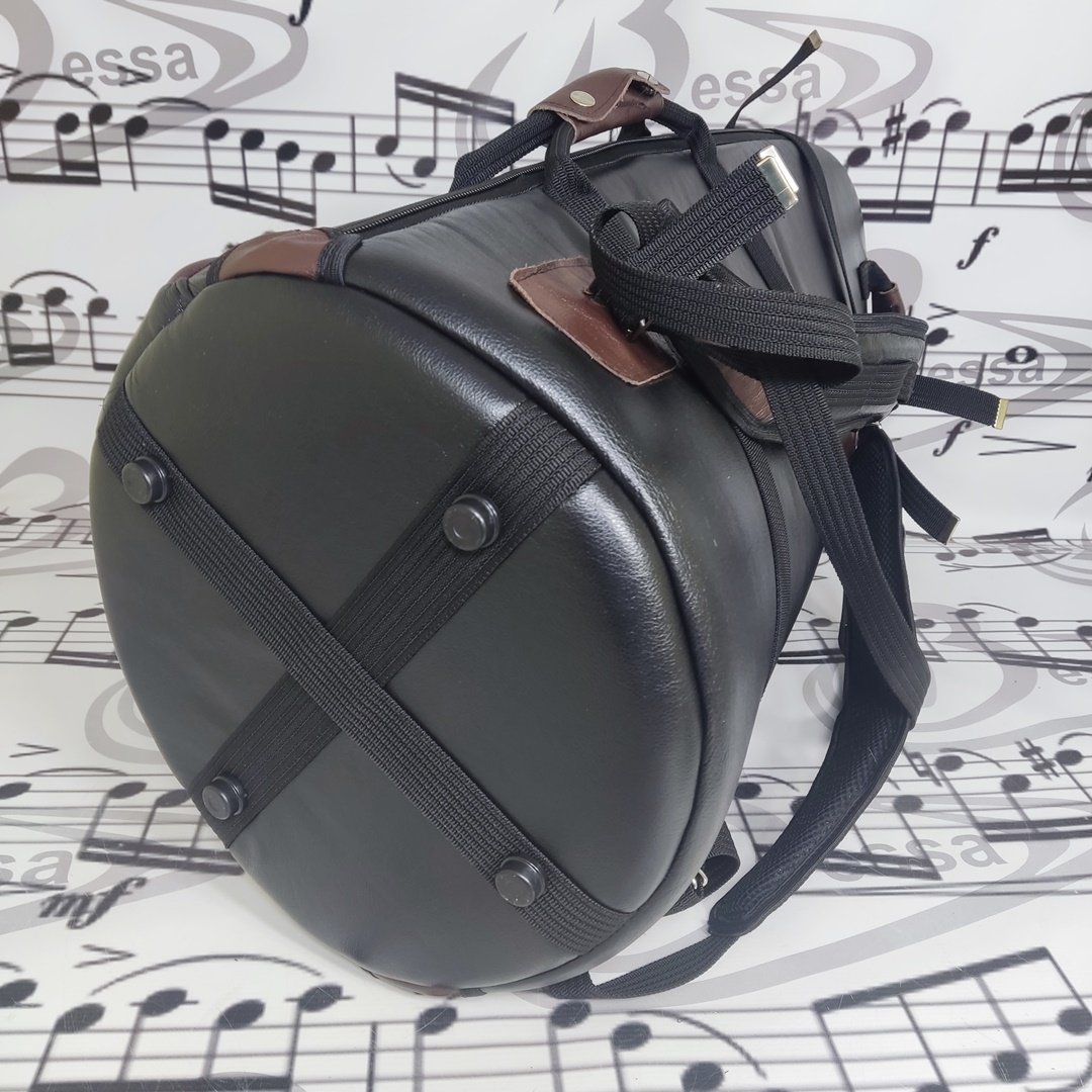 Capa para Euphonium Couro preto e Marrom - Imagem 4
