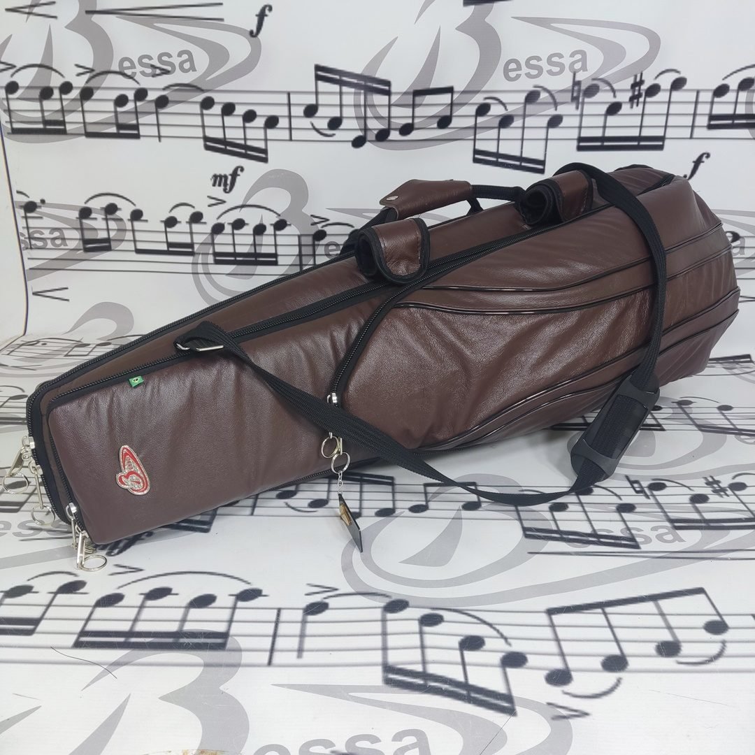 0109 Capa para Trombone Couro Marrom 001