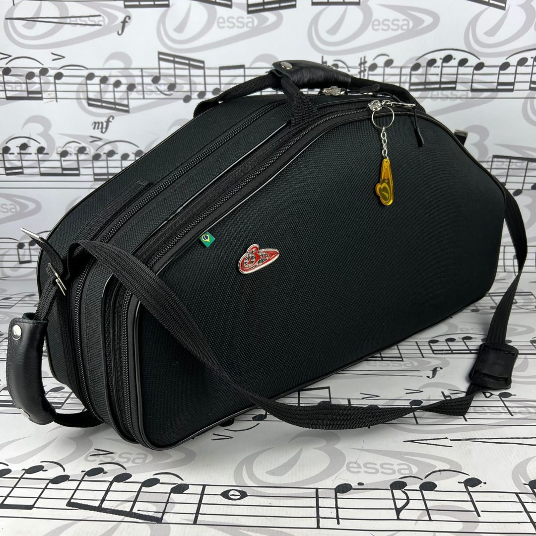 0314 Case Para Sax Alto e Soprano Nylon Preto 001