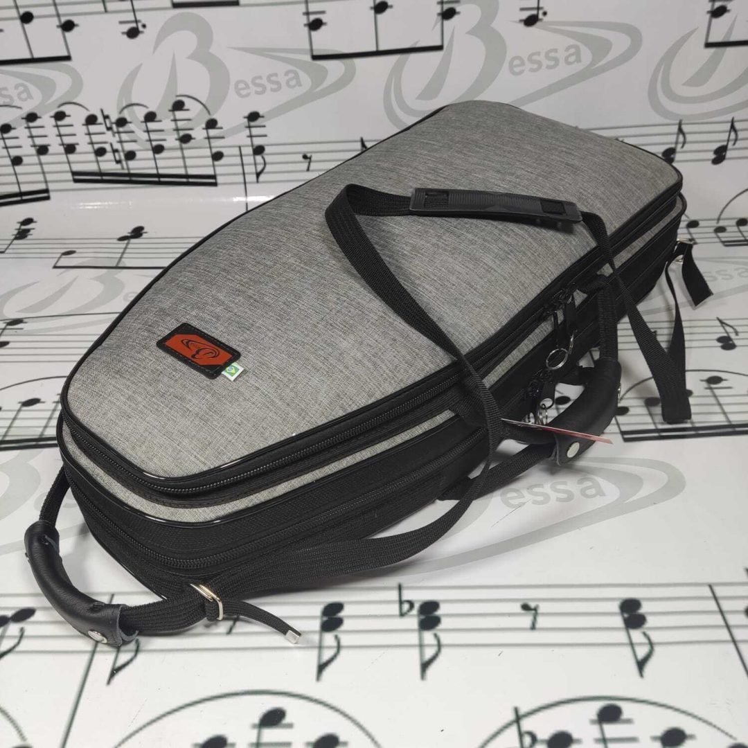 0508 Case para fagote nylon preto e cinza 001