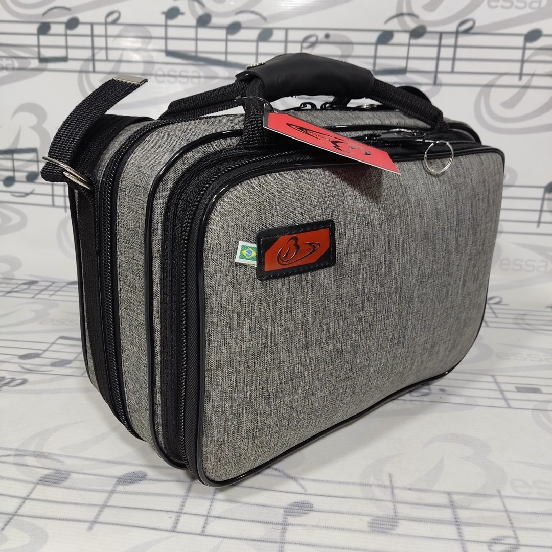0709 Case para Um Clarinete Nylon Preto 001