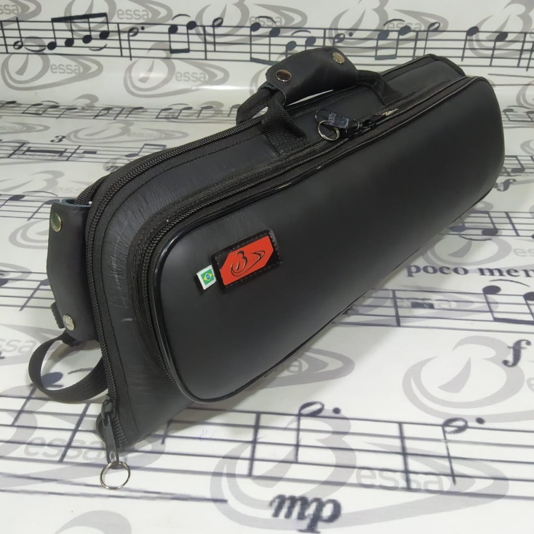 Capa bag para Trompete couro preto 001