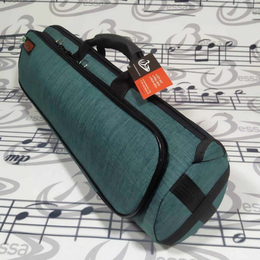 Capa bag para trompete Nylon verde 001